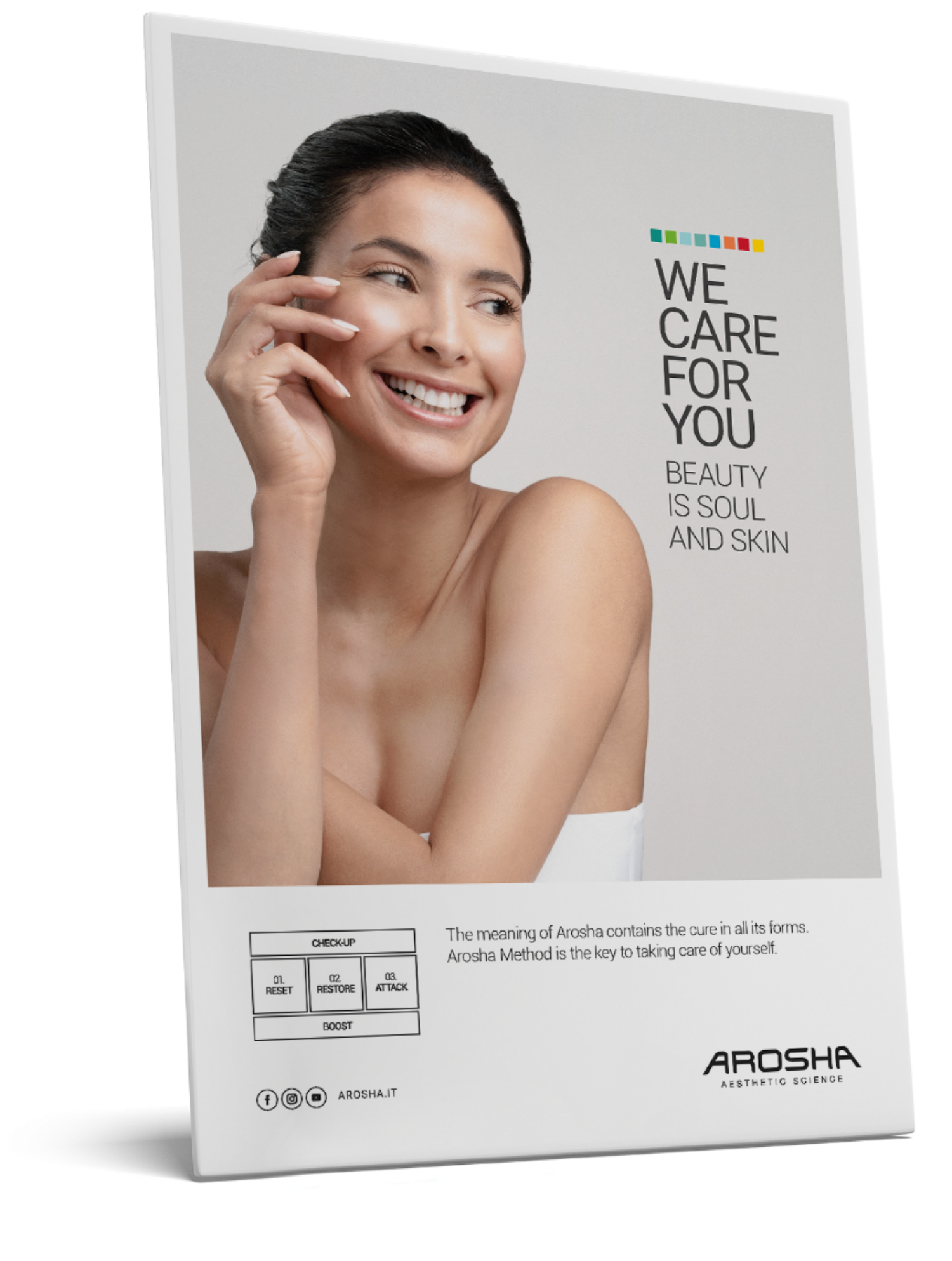 Products from the Arosha treatment line